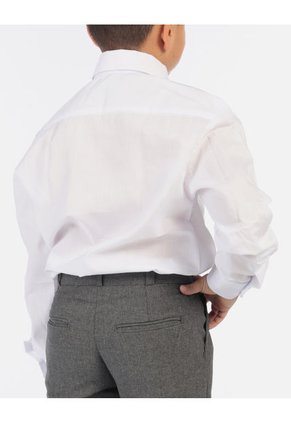 CAMISA MANGA LARGA COLEGIAL