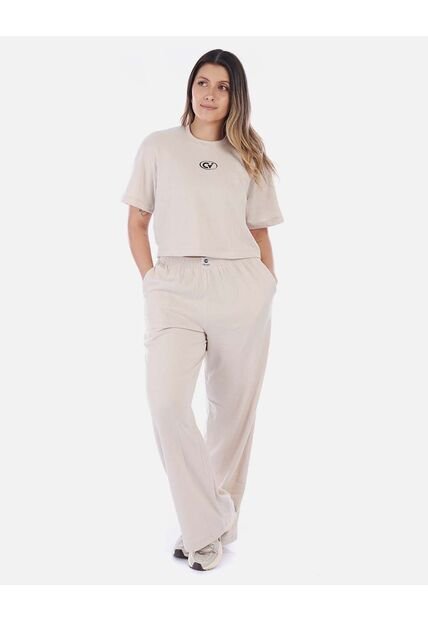 Conjunto Wide Leg Mujer Marfil