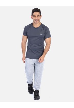 Camiseta Deportiva Licrada Hombre Unicolor