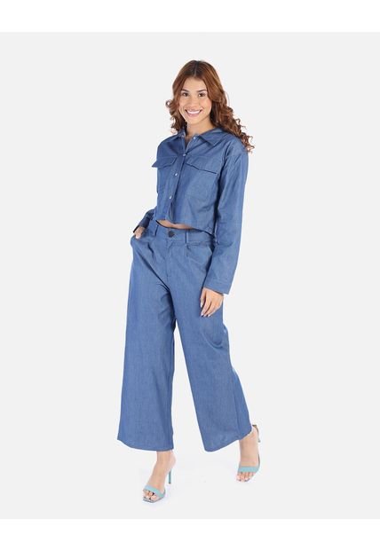 Conjunto Denim Para Mujer