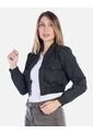 Chaqueta Bomber Liviana Negra Mujer de Arequipe moda dulce