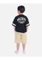 Conjunto De Camiseta Y Bermuda Beige Para Niño | Arequipe de Arequipe moda dulce
