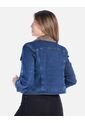 Chaqueta Jean Con Cuello Ovejera de Arequipe moda dulce