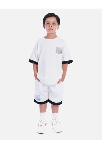 Conjunto De Camiseta Y Bermuda Para Niño | Arequipe Arequipe moda dulce