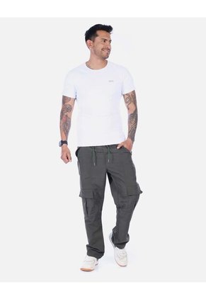 Pantalón Jogger Tipo Cargo Para Hombre