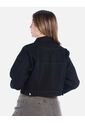 Chaqueta De Algodón Negra Corta Mujer de Arequipe moda dulce
