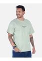 Camiseta Oversize Verde Menta Para Hombre de Arequipe moda dulce