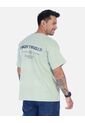 Camiseta Oversize Verde Menta Para Hombre de Arequipe moda dulce