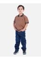 Camiseta Tipo Polo Camel Para Niño | Arequipe de Arequipe moda dulce
