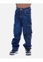 Pantalón Jean Azul Tipo Cargo Para Niño | Arequipe de Arequipe moda dulce