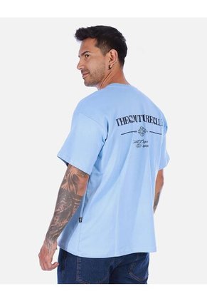 Camiseta Oversize Para Hombre De Corte Amplio