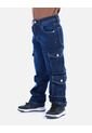 Pantalón Jean Azul Tipo Cargo Para Niño | Arequipe de Arequipe moda dulce