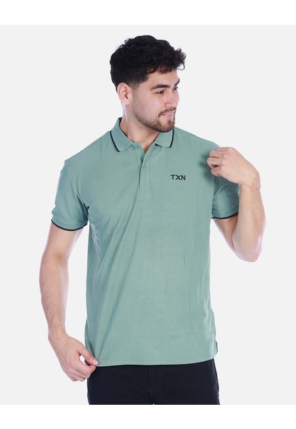 Camiseta Tipo Polo Clásica Para Hombre