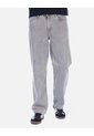 Jean Recto Cintas / Wide Leg Para Hombre - Gris de Arequipe moda dulce