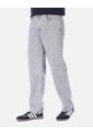 Jean Recto Cintas / Wide Leg Para Hombre - Gris de Arequipe moda dulce