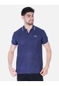 Camiseta Tipo Polo Clásica Para Hombre - Azul Oscuro de Arequipe moda dulce