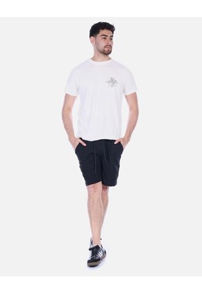 Pantaloneta Casual Para Hombre Con Textura Estampada
