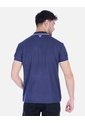 Camiseta Tipo Polo Clásica Para Hombre - Azul Oscuro de Arequipe moda dulce