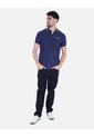Camiseta Tipo Polo Clásica Para Hombre - Azul Oscuro de Arequipe moda dulce