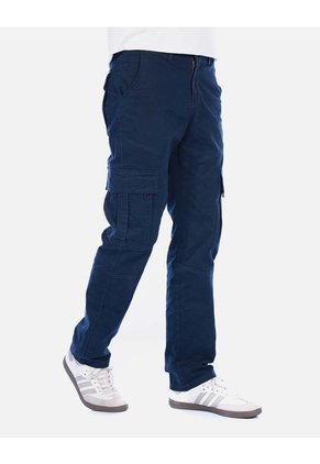 Pantalón Cargo Para Hombre - Azul Oscuro