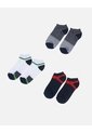 Set X 3 Medias Tobilleras Deportivas Con Bloques De Color Para Hombre de Arequipe moda dulce