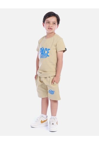 Conjunto De Camiseta Y Bermuda Para Niño | Arequipe Arequipe moda dulce