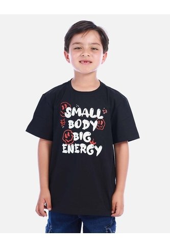 Camiseta Negra Con Mensaje Para Niño | Arequipe Arequipe moda dulce