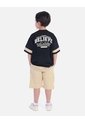 Conjunto De Camiseta Y Bermuda Beige Para Niño | Arequipe de Arequipe moda dulce