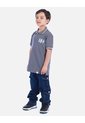 Camiseta Tipo Polo Gris Para Niño | Arequipe de Arequipe moda dulce