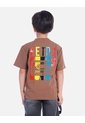 Camiseta Casual Marrón Para Niño | Arequipe de Arequipe moda dulce