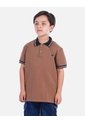 Camiseta Tipo Polo Camel Para Niño | Arequipe de Arequipe moda dulce