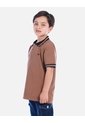 Camiseta Tipo Polo Camel Para Niño | Arequipe de Arequipe moda dulce