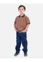 Camiseta Tipo Polo Camel Para Niño | Arequipe de Arequipe moda dulce