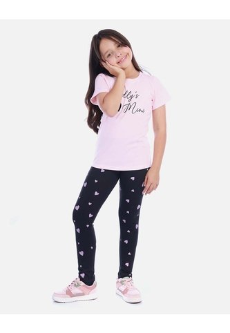 Conjunto De Camiseta Y Leggings Para Niña | Arequipe Arequipe moda dulce