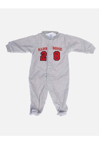 Pijama Enteriza Térmica Gris Handsome 28 Para Bebé Arequipe moda dulce