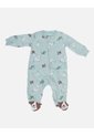 Pijama Enteriza Perritos Verde Claro Para Bebé de Arequipe moda dulce