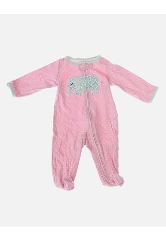 Pijama Enteriza Elefante Rosada Para Bebé Arequipe moda dulce