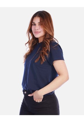Camiseta Básica Para Mujer Manga Corta