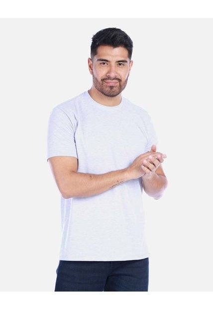 Camiseta Básica Para Hombre Manga Corta