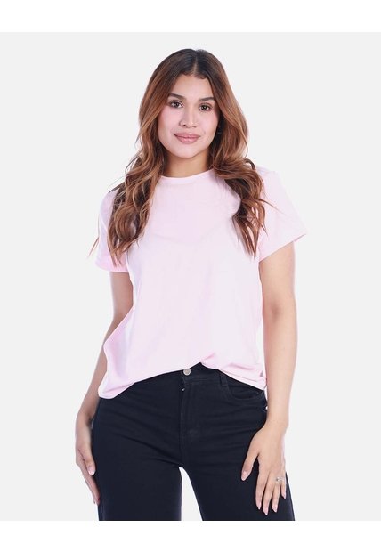 Camiseta Básica Para Mujer Manga Corta