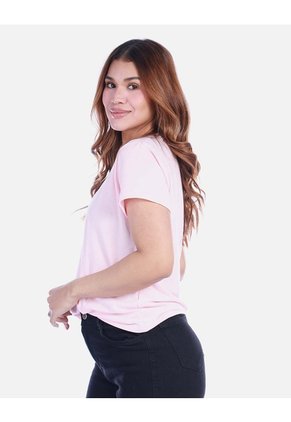 Camiseta Básica Para Mujer Manga Corta