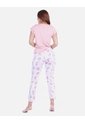 Pijama De Dos Piezas Para Mujer - Camiseta De Tiras Y Pantalón Estampado De Moños de Arequipe moda dulce