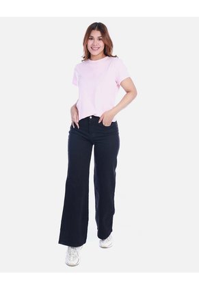 Camiseta Básica Para Mujer Manga Corta