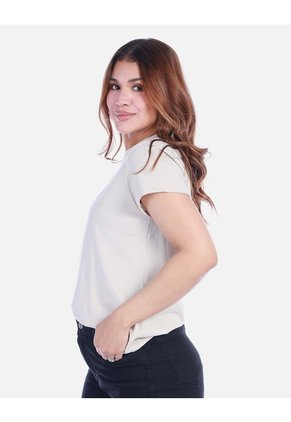 Camiseta Básica Para Mujer Manga Corta