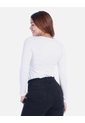 Camiseta Básica Para Mujer Manga Larga de Arequipe moda dulce