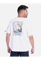 Camiseta Oversize Para Hombre Manga Corta Con Estampado Gráfico de Arequipe moda dulce