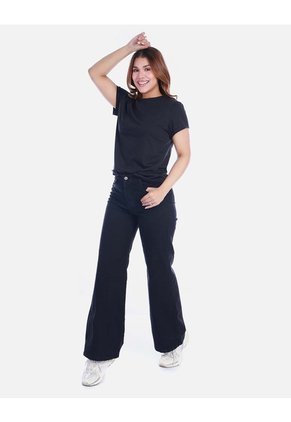 Camiseta Básica Para Mujer Manga Corta