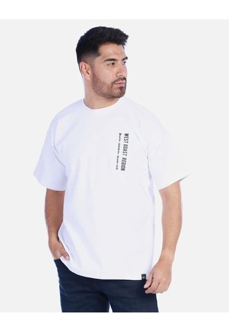 Camiseta Oversize Para Hombre Manga Corta Con Estampado Tipográfico Arequipe moda dulce