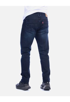 Jean Clásico Para Hombre Con Lavado Azul Oscuro - Slim Fit