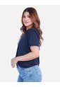 Camiseta Básica Para Mujer Manga Corta de Arequipe moda dulce